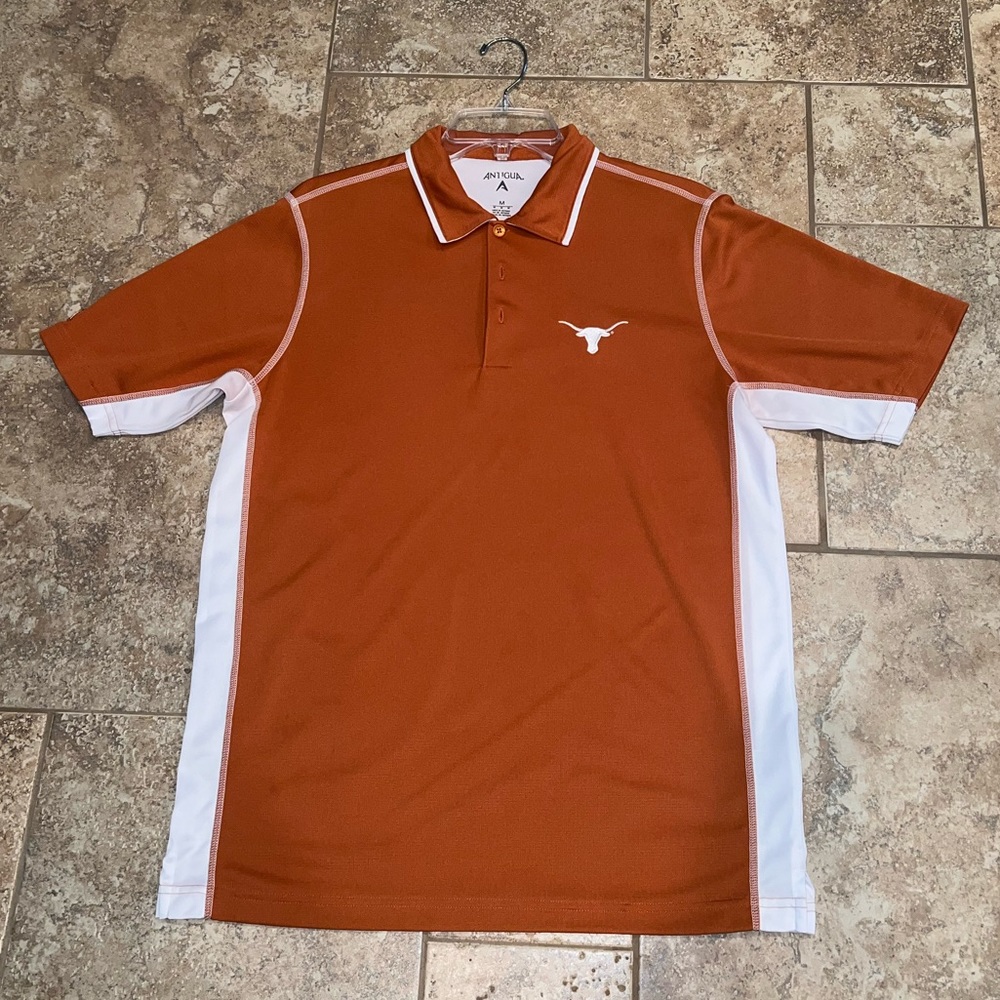 Texas Longhorns Antigua golf shirt